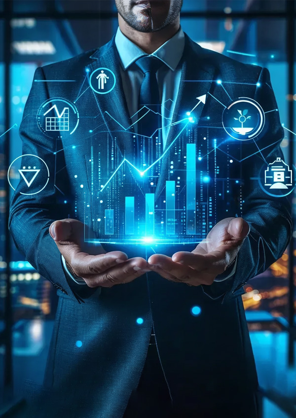 AI driven Service Management System to manage the service operations.